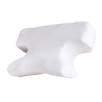 Lumerly white bed wedge pillow cover with zip closure
