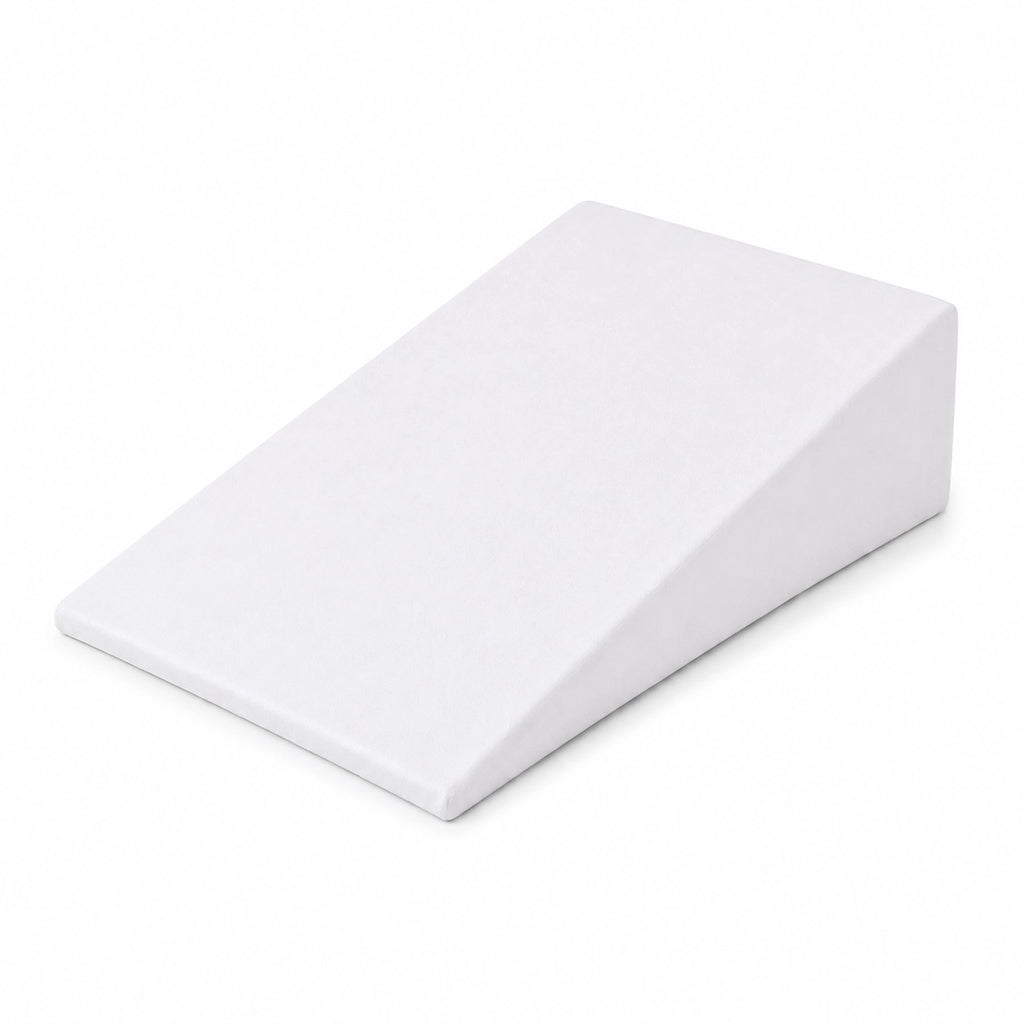 Lumerly memory foam bed wedge pillow for elevated sleeping